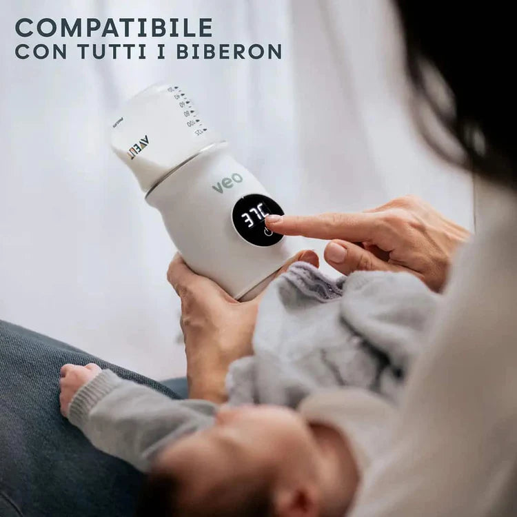VEO | The first battery-powered portable bottle warmer