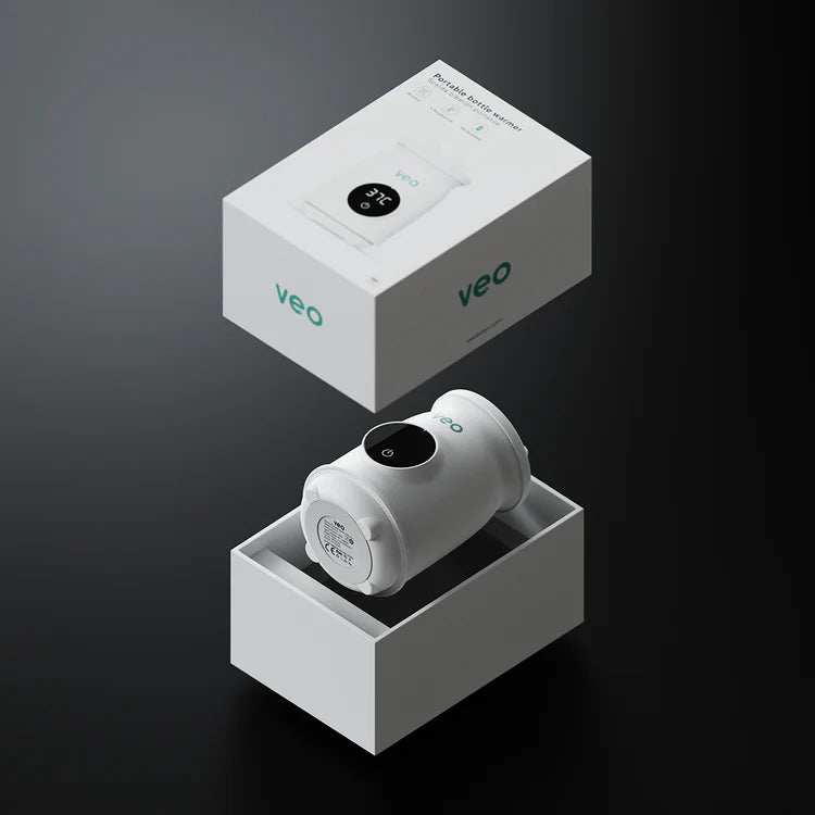 VEO | The first battery-powered portable bottle warmer